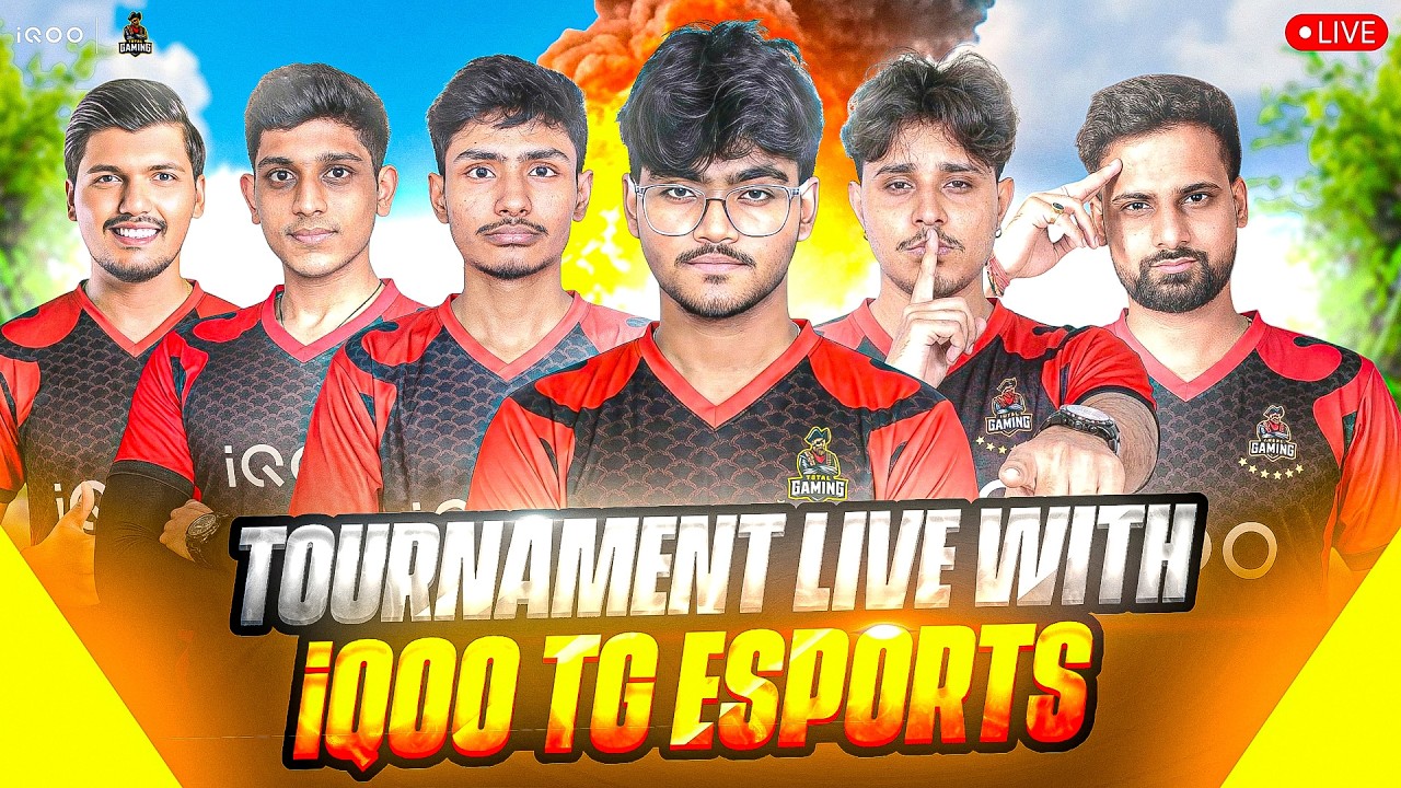 TOURNAMENT QUALIFIERS LIVE WITH iQOO TG ESPORTS - Ft. iQOOTG SHANKY | #freefire #iQOO15R #iQOOTG