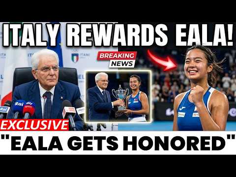 Alex Eala Receives MASSIVE Honor After Italy’s President Watches Her Live