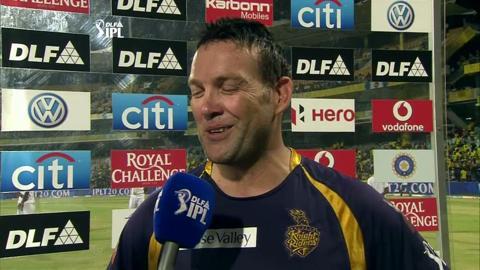 IPL 2012 Match 41 – CSK vs KKR: Kallis Interview