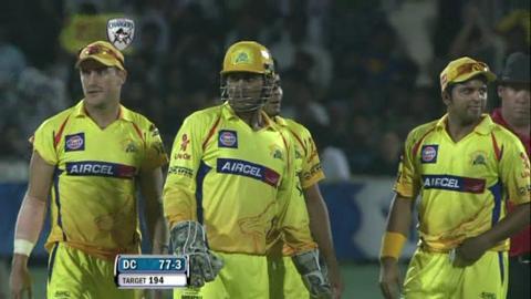 Match 6 CSK vs DC – Patel's Wicket background