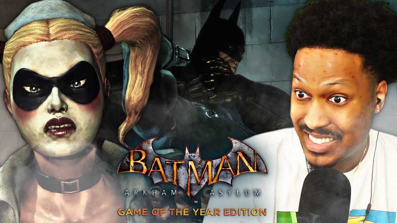 MEETING HARLEY QUINN | Batman: Arkham Asylum - Part 4 background