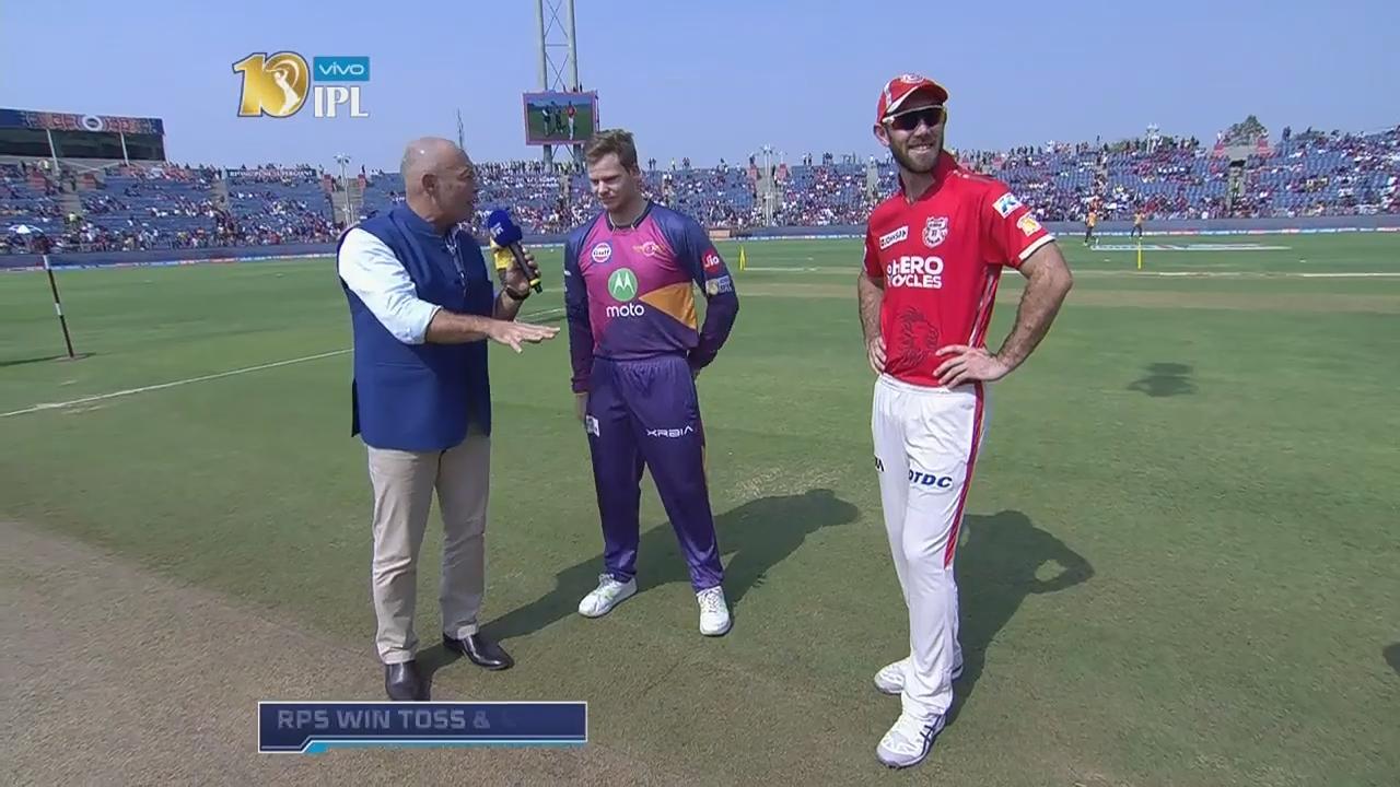 M55: RPS vs KXIP – Toss