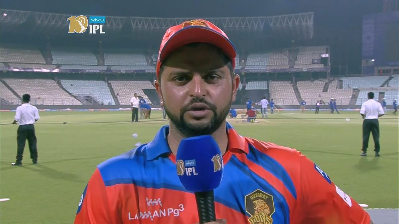M23: KKR vs GL – Suresh Raina Interview background