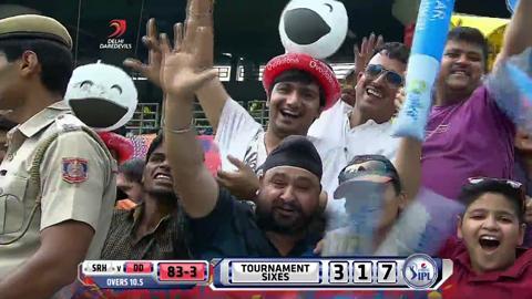 M32: DD vs SRH – Laxmi Ratan Shukla Six