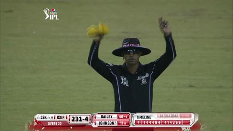 M29: KXIP vs CSK – George Bailey Six