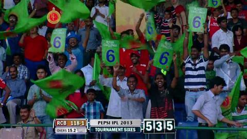 M63: RCB vs KXIP – Virat Kohli Six