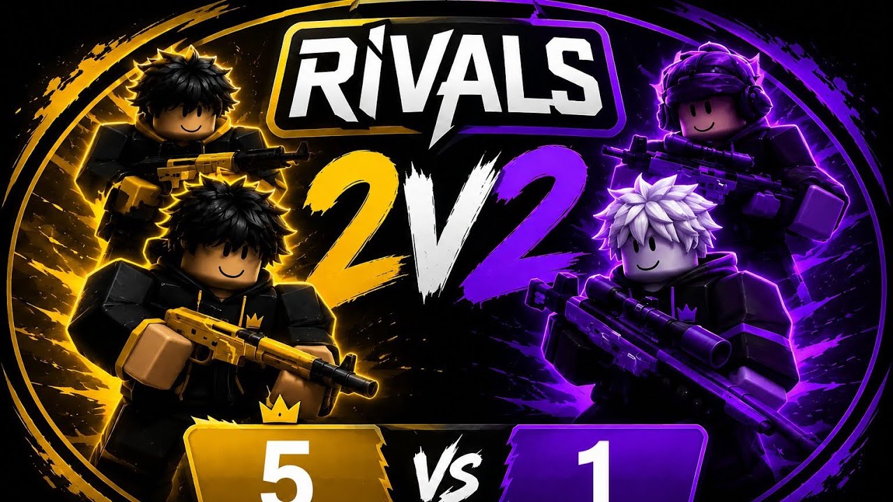 🔥 Roblox Rivals 2v2 OP Match! 😈 | Crazy Clutches & Pro Gameplay
