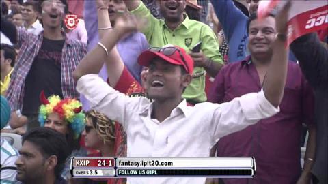 M20: KXIP vs KKR – Adam Gilchrist Wicket