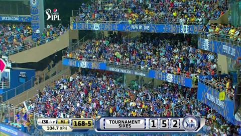 M12: MI vs CSK – Ambati Rayudu Six
