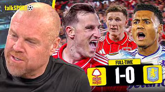 Sean Dyche REACTS to Nottingham Forest BEATING Aston Villa in their UEL Semi-Final First Leg!