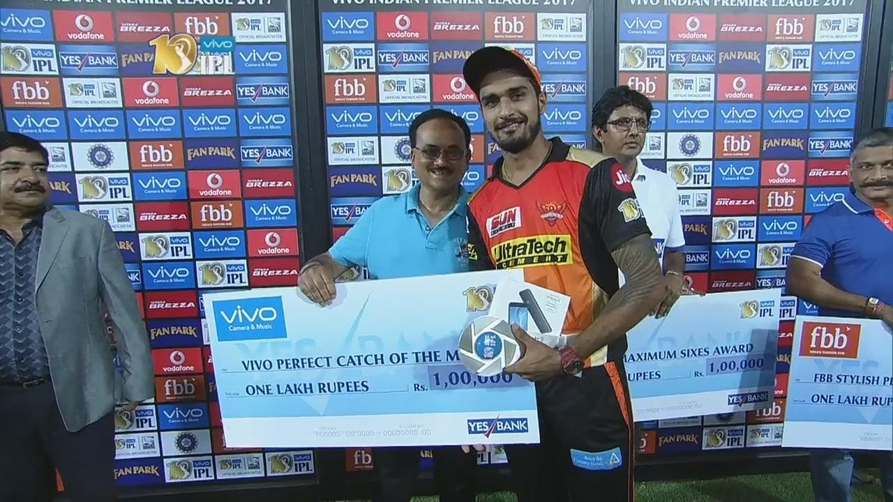 M53: GL vs SRH – VIVO perfect catch of the match – Deepak Hooda