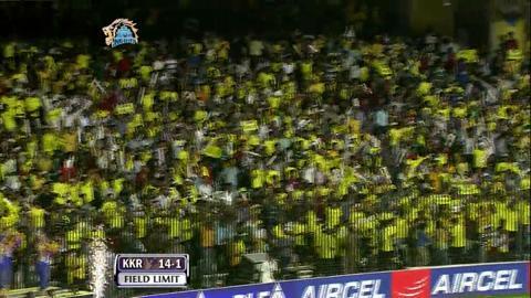 Match 41 CSK vs KKR – McCullum's Wicket