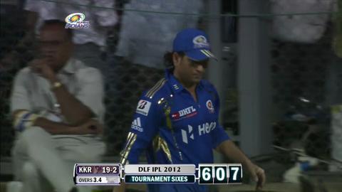Match 65 KKR vs MI – Gambhir's Six