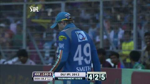 Match 47 KKR vs PWI – Das' Six background