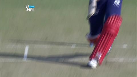 M17: DD vs MI – Shreyas Iyer Wicket