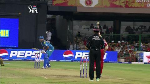 M31: RCB vs PWI – Bhuvneshwar Kumar Wicket