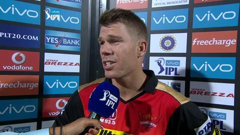 M22: SRH vs RPS – David Warner Interview
