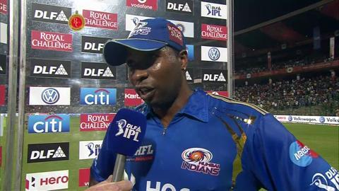 IPL 2012 Match 62 – RCB vs MI: Pollard Interview