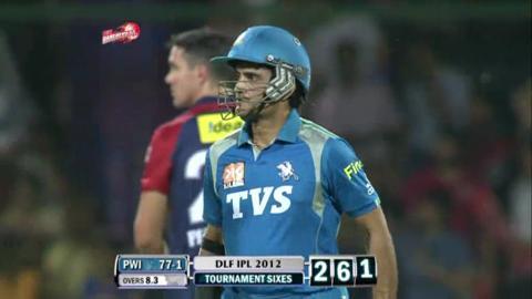 Match 27 DD vs PWI – Ganguly's Six