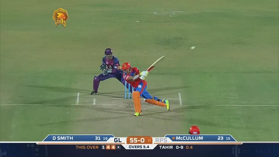 M13: GL vs RPS – Brendon McCullum Six