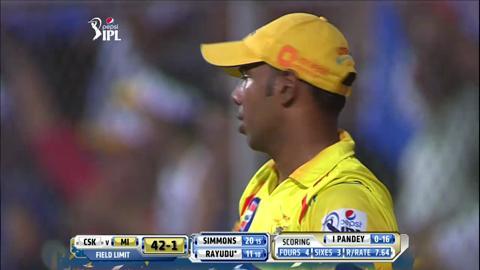 M33: MI vs CSK – Ambati Rayudu Six