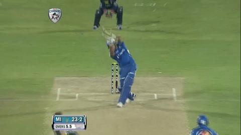 IPL 2012 Match 9 – DC vs MI: Super Sixes