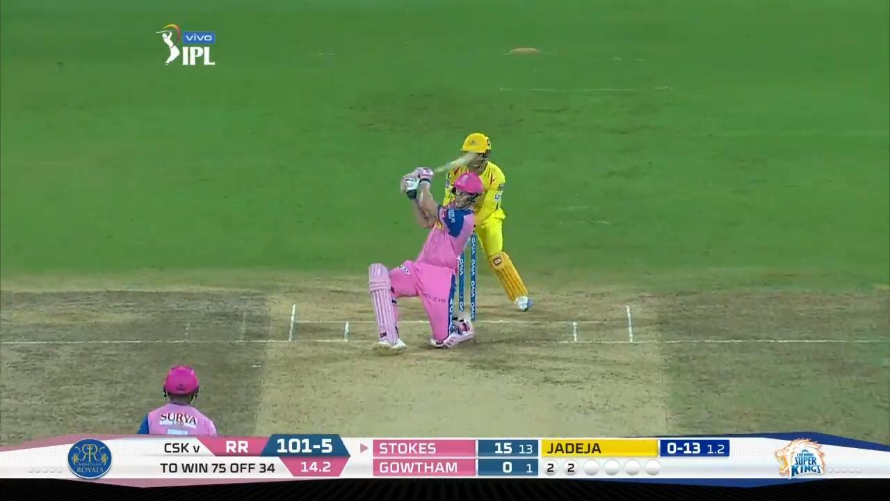 M12: CSK vs RR – Ben Stokes Six background