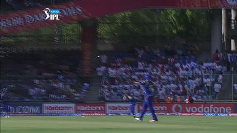 M17: DD vs MI – Quinton de Kock Wicket