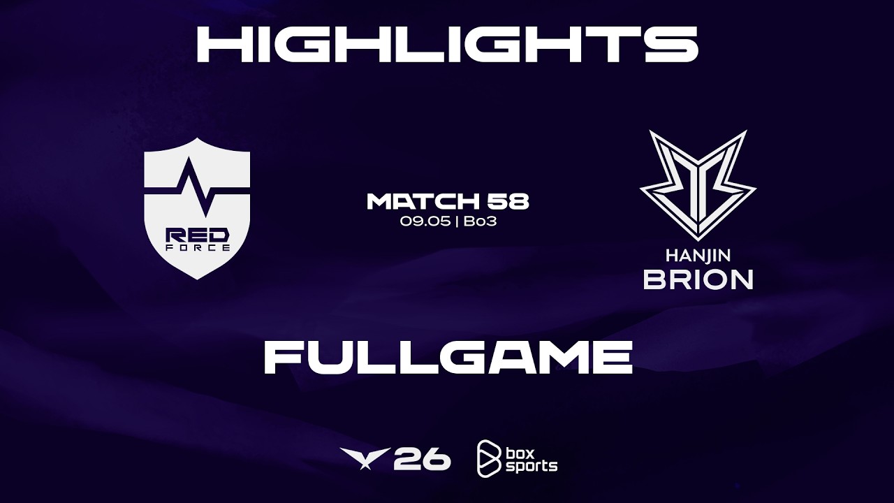 FULL HIGHLIGHTS NS vs BRO | MATCH 58 | 2026 LCK | 05.09.2026