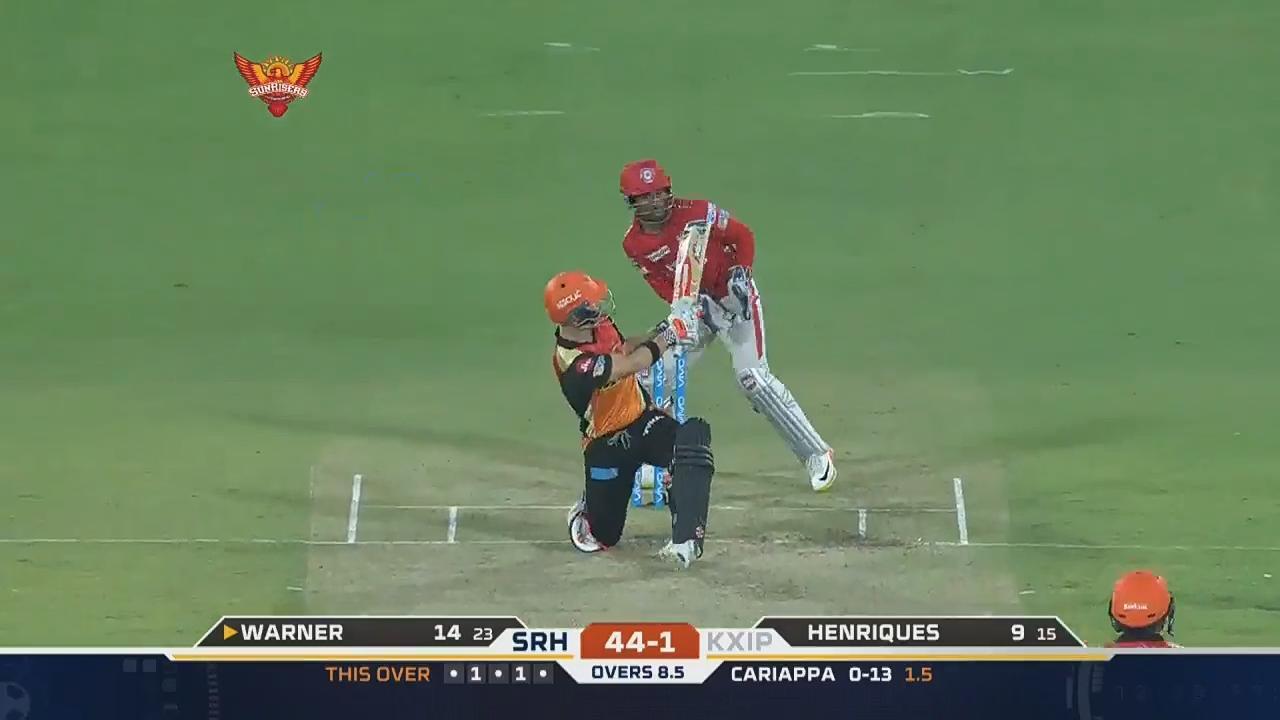 M19: SRH vs KXIP – David Warner Six background