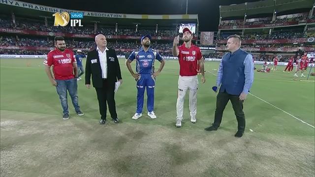 M22: KXIP vs MI – Toss