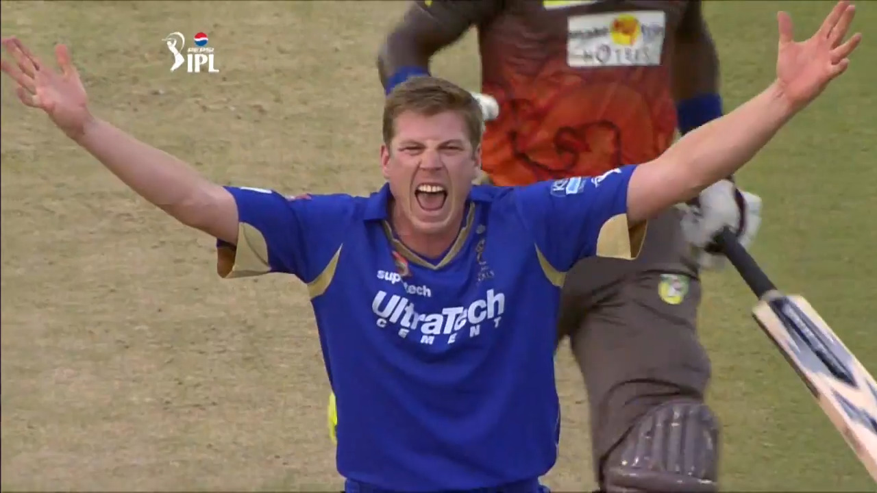 M36: RR vs SRH – Man Of The Match – James Faulkner