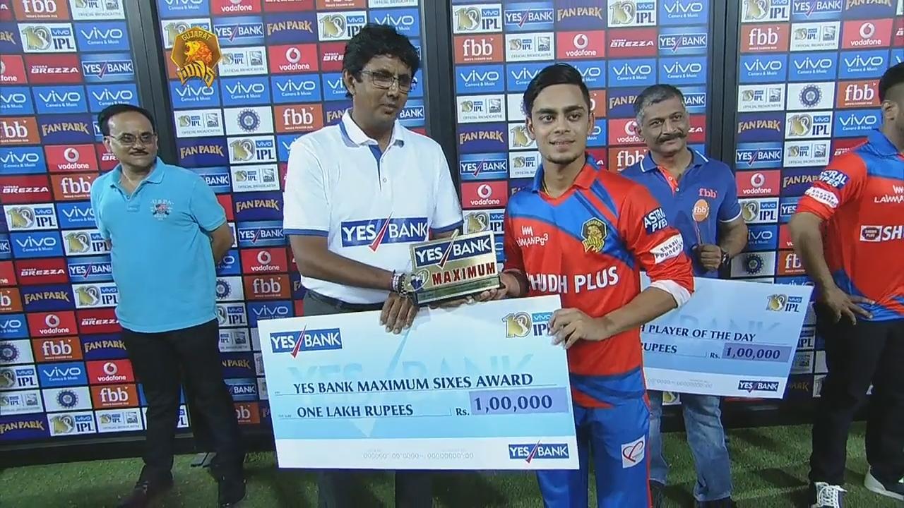 M53: GL vs SRH – YES Bank Maximum Sixes – Ishan Kishan