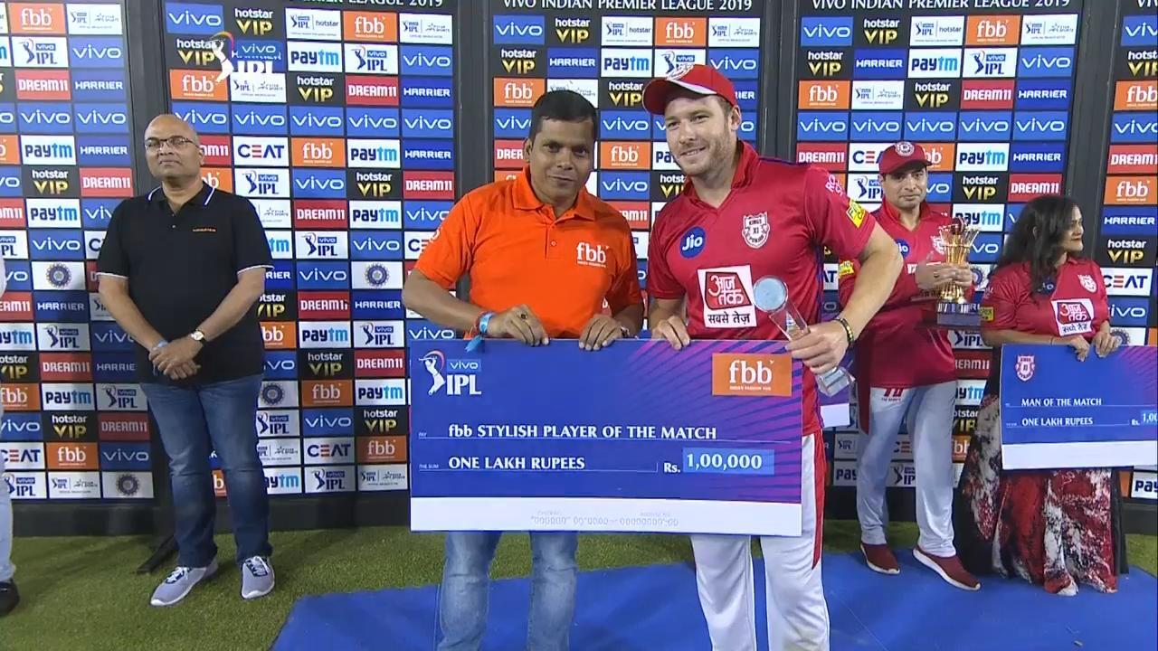 M13: KXIP vs DC – fbb Stylish Player of the Match – David Miller background