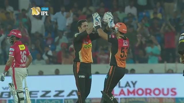 M19: SRH vs KXIP – Fall Of Wickets