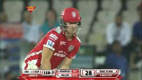 M48: SRH vs KXIP – Killer Miller's brilliance in last over thriller