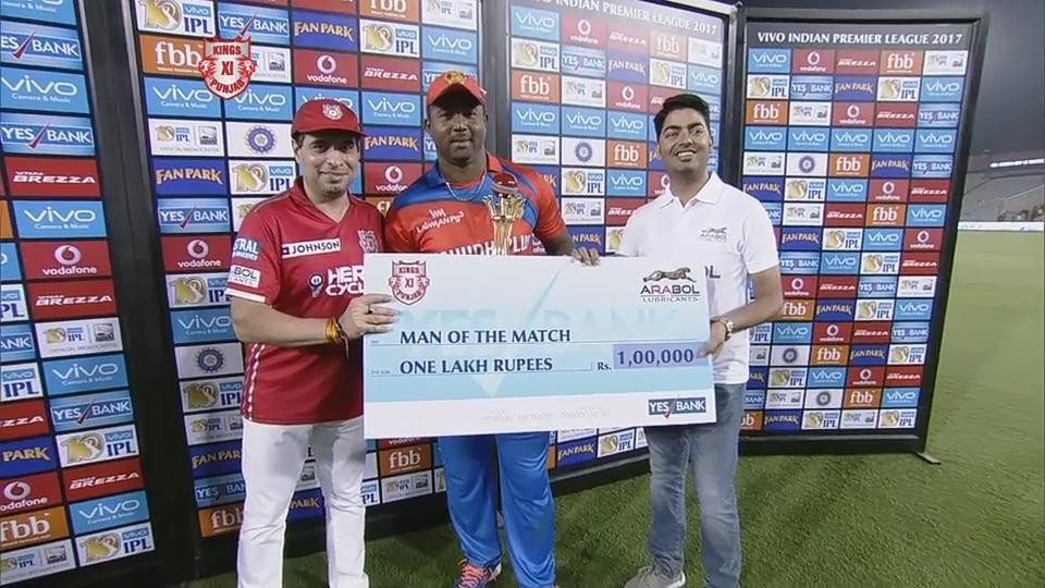 M47: KXIP vs GL – Man of the Match – Dwayne Smith