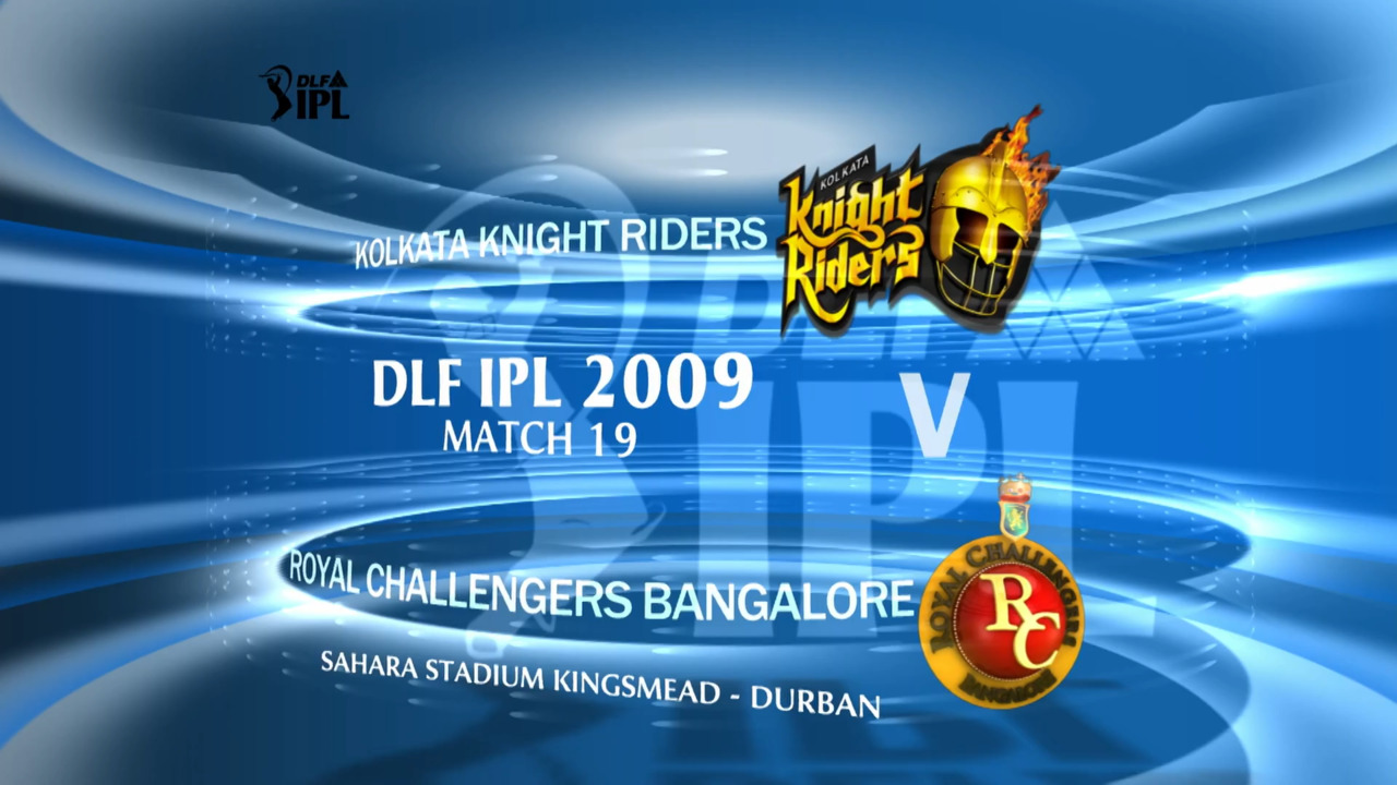 IPL 2009 Match 19 Highlights KKR vs RCB