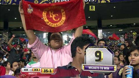 M5: KKR vs RCB – Chris Gayle Six background