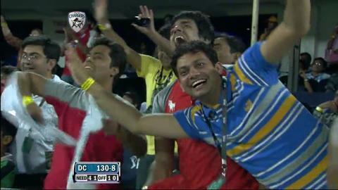 Match 53 DC vs KXIP – Ashish Reddy's Wicket