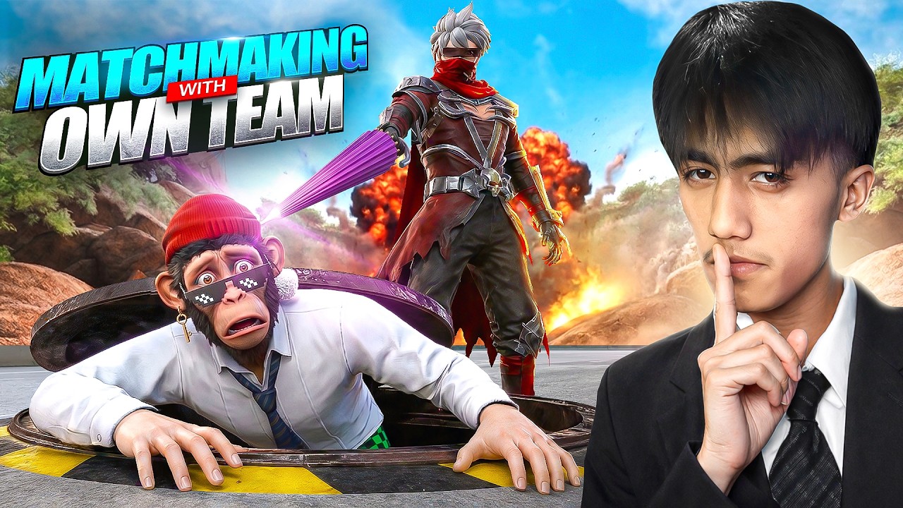 Trolling My Own Teammates by Matchmaking 🤫 New Umbrella Skin ☂️🔥