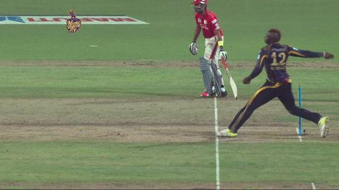 M32: KKR vs KXIP – David Miller Wicket