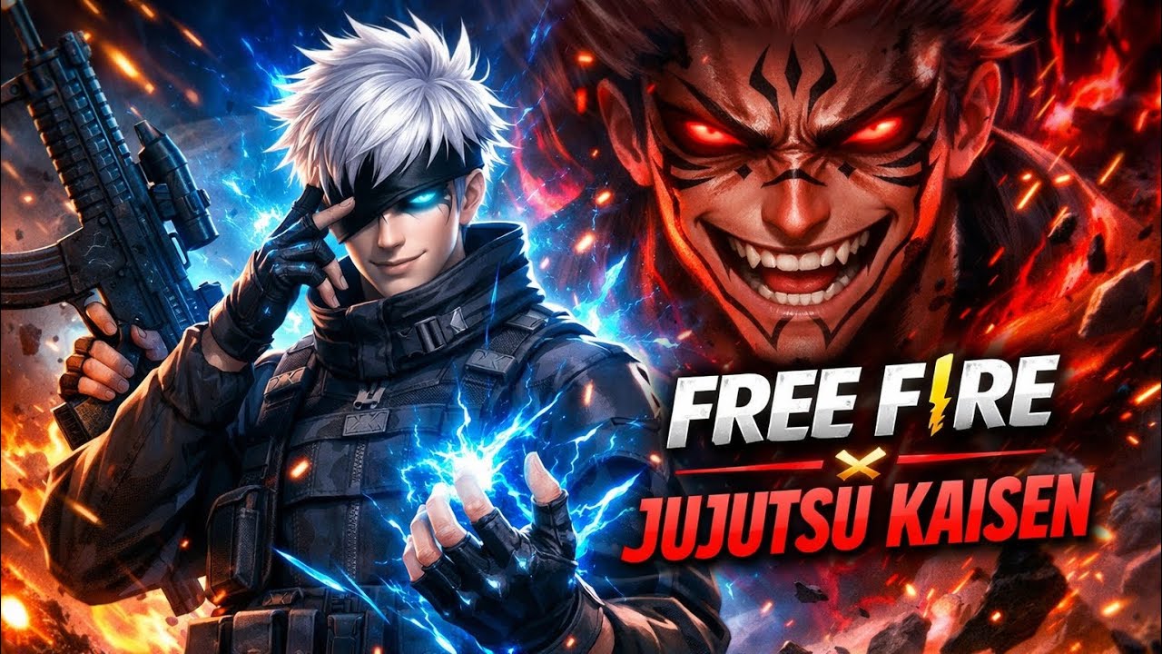 Free fire X jujutsu kaisen collab 🥶🔥 || Zetxu Gaming ||