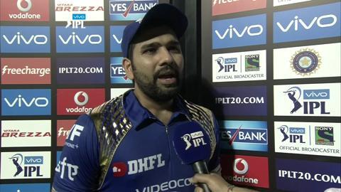 M43: MI vs KXIP – Rohit Sharma Interview