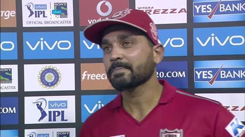 M39: KXIP vs RCB – Murali Vijay Interview background