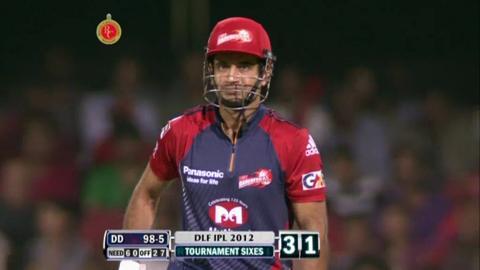 Match 5 RCB vs DD - Pathan's Six background