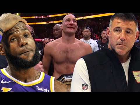 Sean Strickland MASSIVE Upset In UFC, Lebron On Verge Of Being Swept, Mike Vrabel Hot Seat?