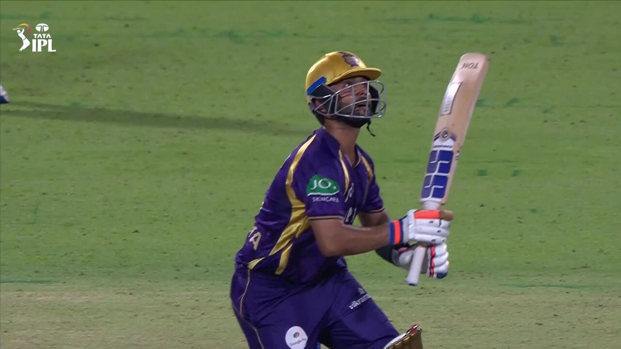 IPL 2026 M06: KKR vs SRH - Ajinkya Rahane Wicket