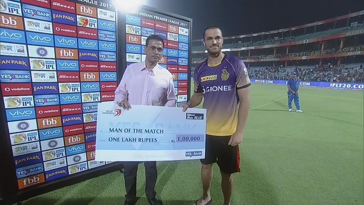 M18: DD vs KKR – Man of the Match – Nathan Coulter-Nile background