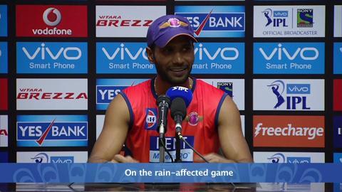 M22: SRH vs RPS – Press Conference – Ashok Dinda background